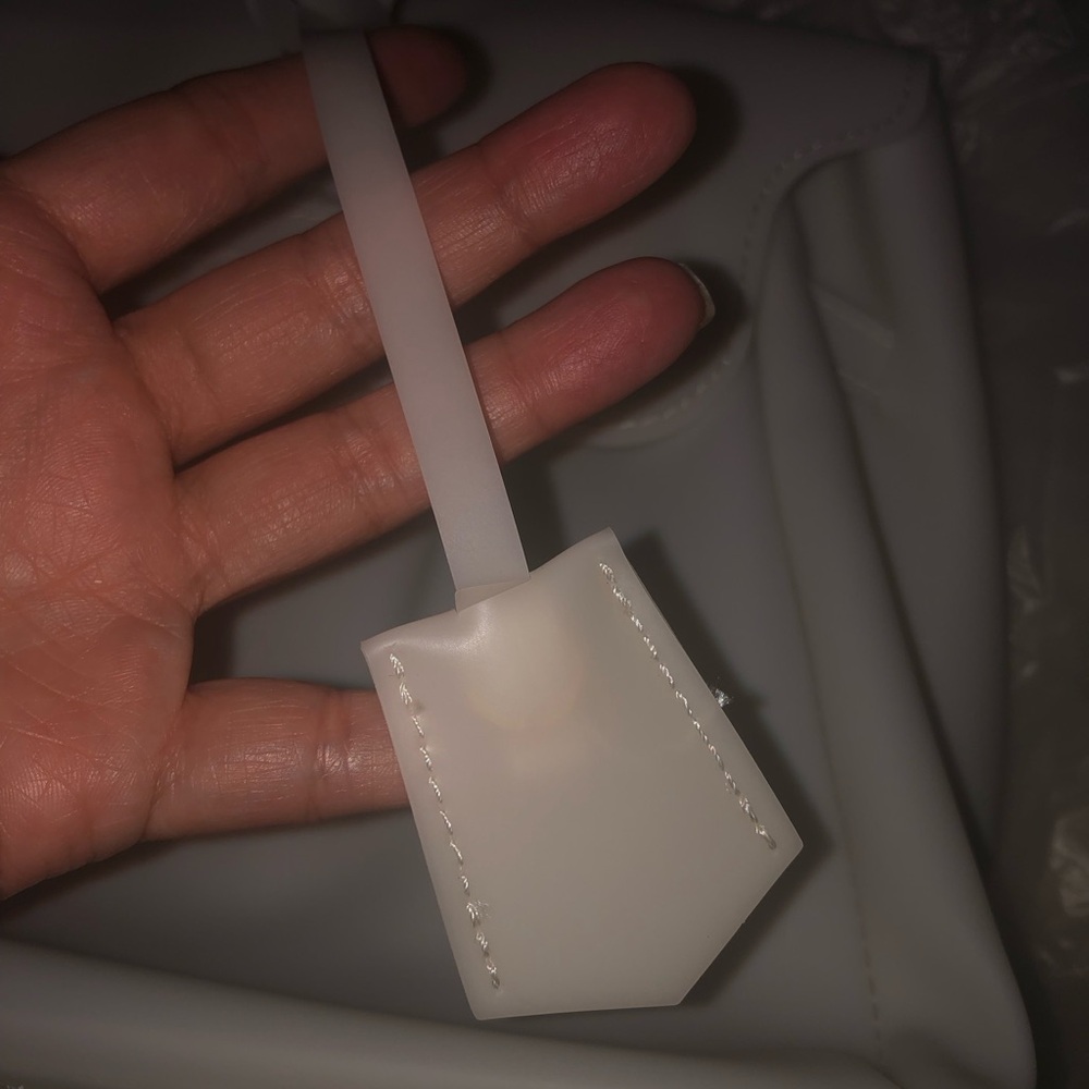 White Jelly Transparent Furkin Bag - Picture 4 of 7